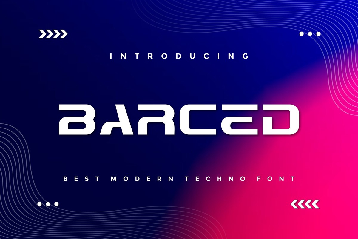 Barced Font