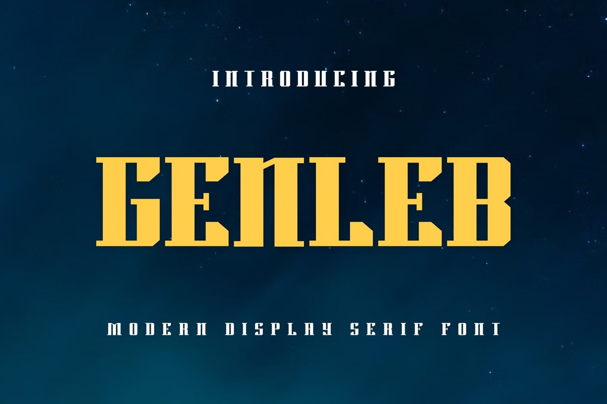 Genleb Font