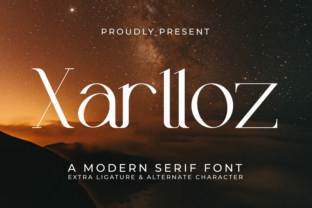 Xarlloz Font