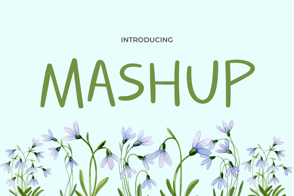 Mashup Font