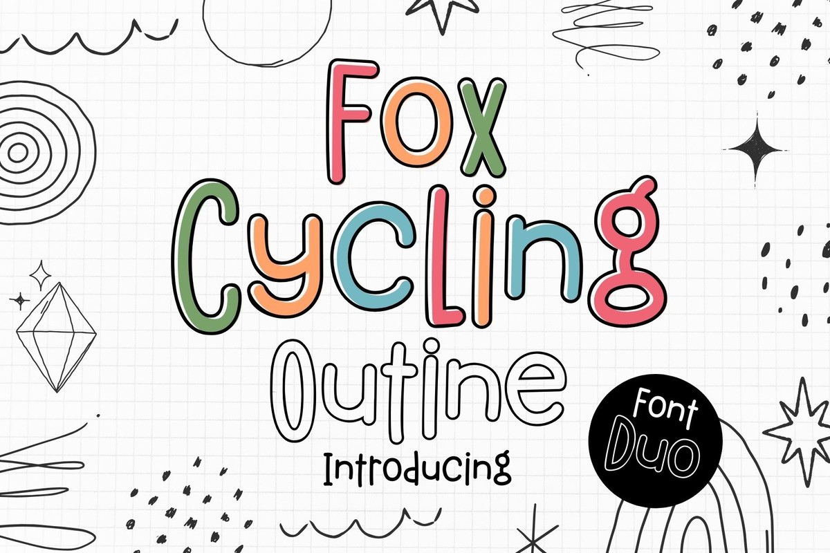Fox Cycling Font