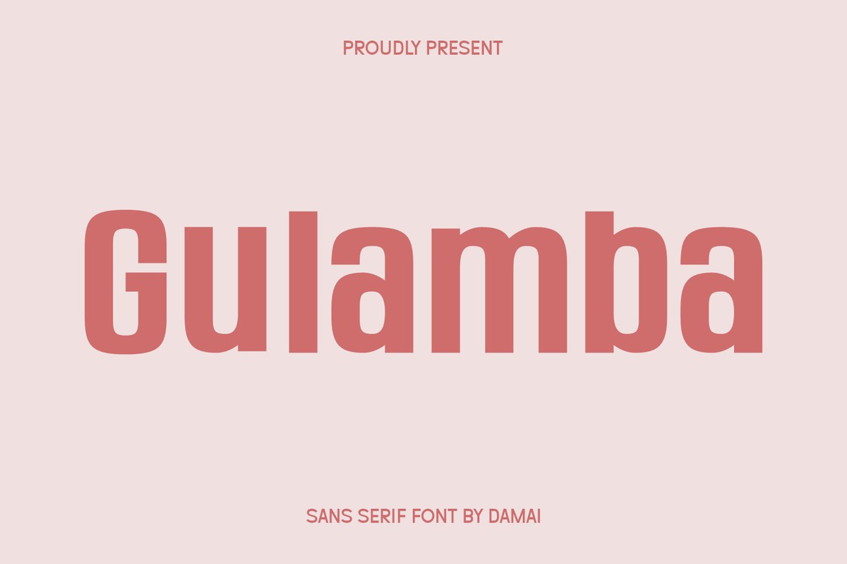 Gulamba Font