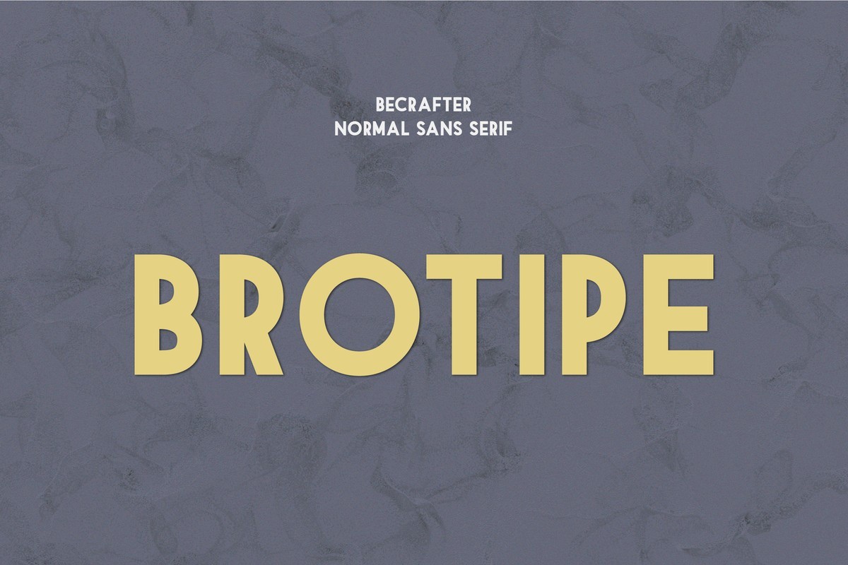 Brotipe Font