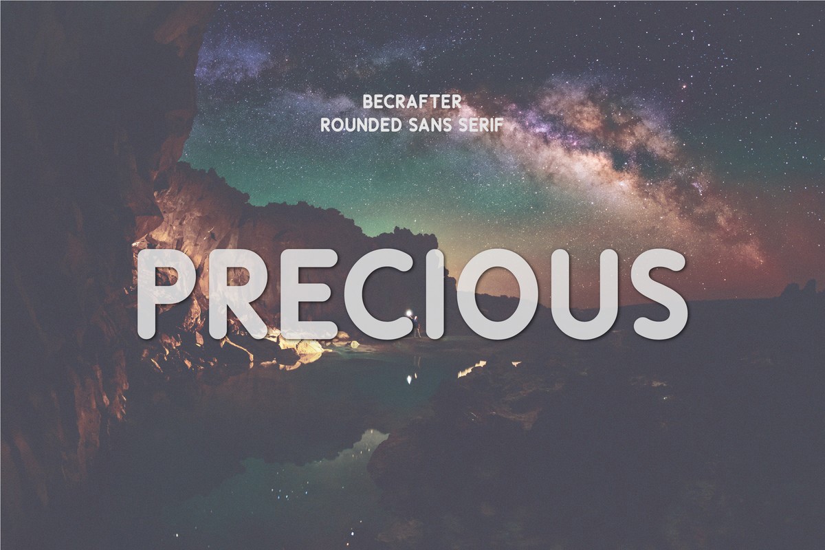 Precious Rounded Font