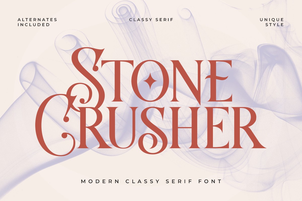 Stone Crusher Font