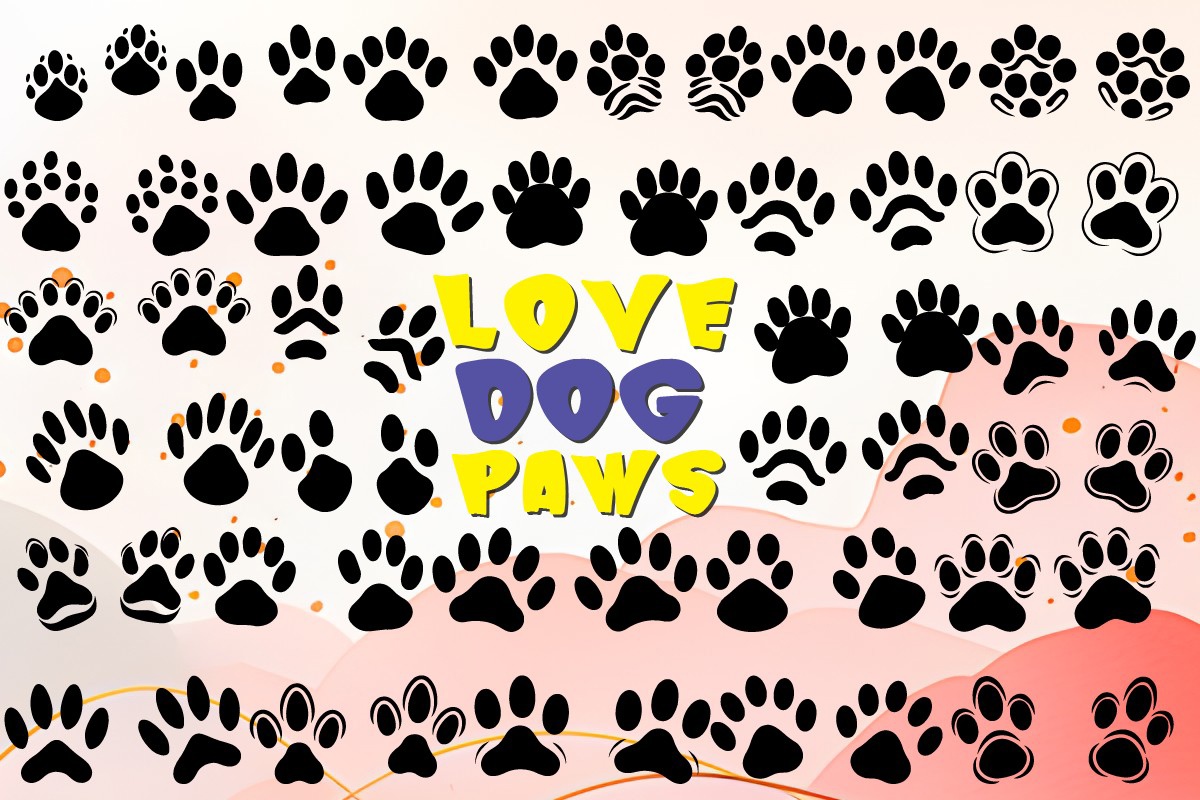 Love Dog Paws Font