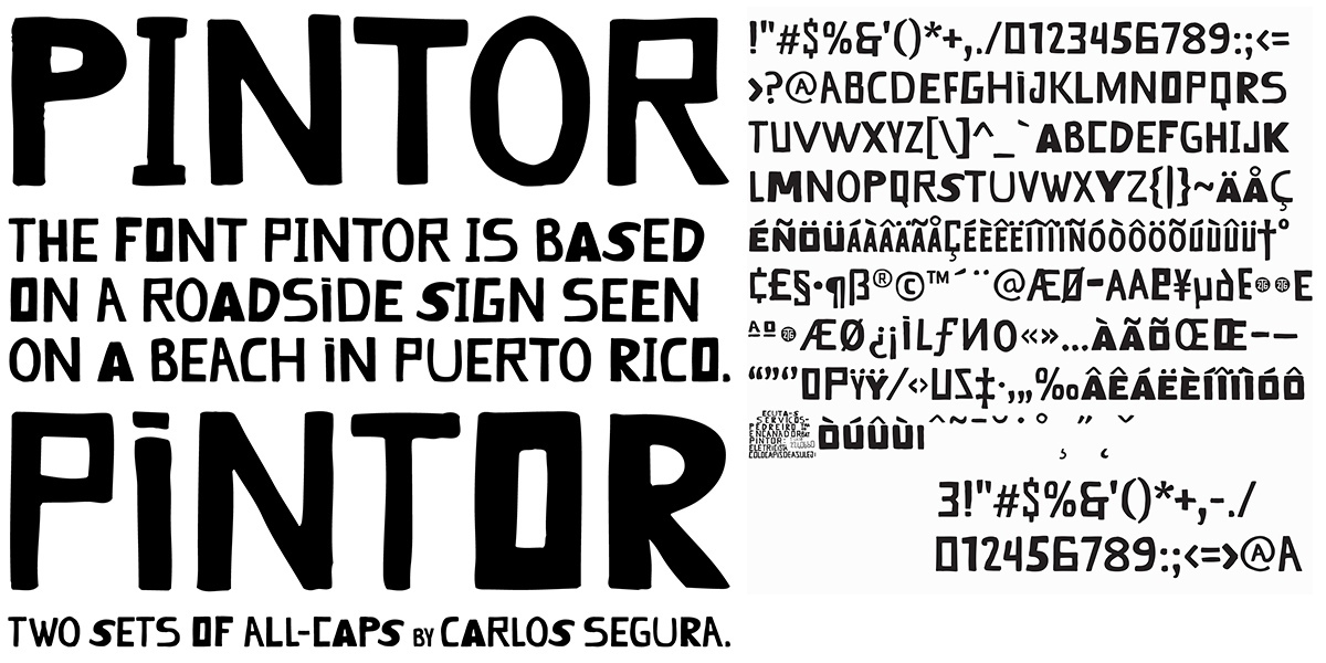 Pintor OT Regular Font