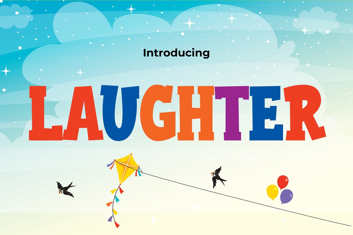 Laughter Font