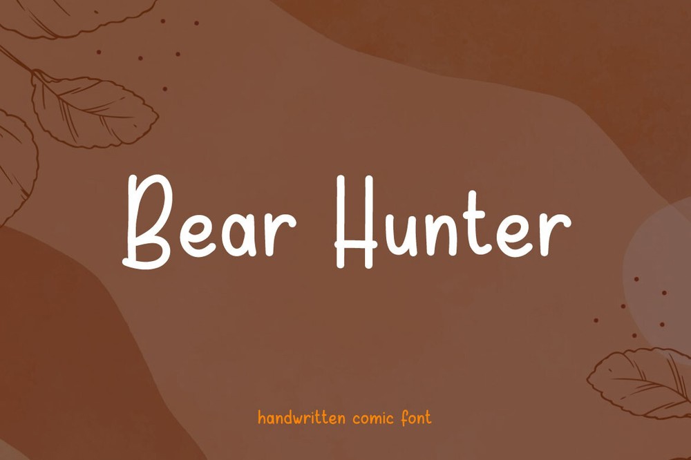 Bear Hunter Font