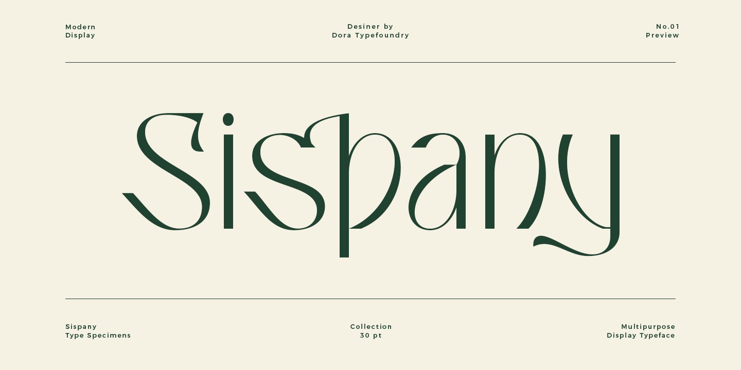 Sispany Font