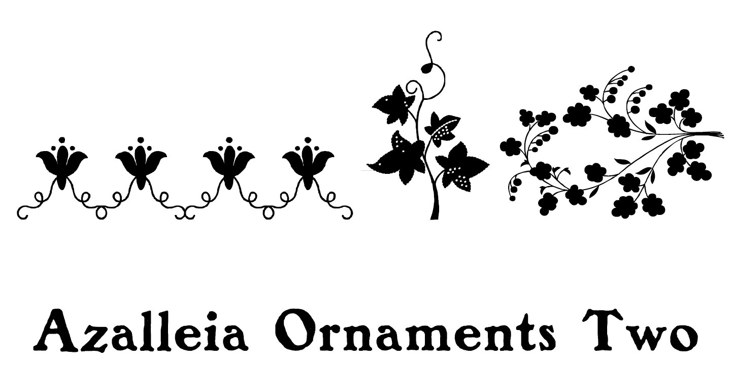 Azalleia Ornaments Two Font