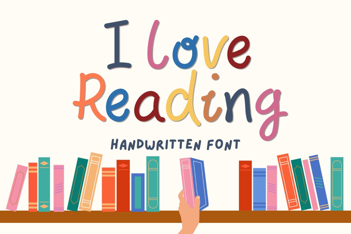 I Love Reading Font