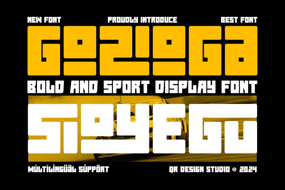 Gozioga Sioyegu Font