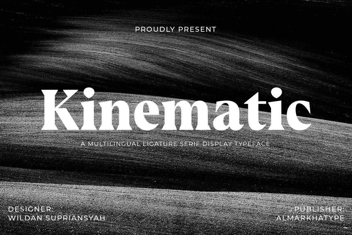 Kinematic Font