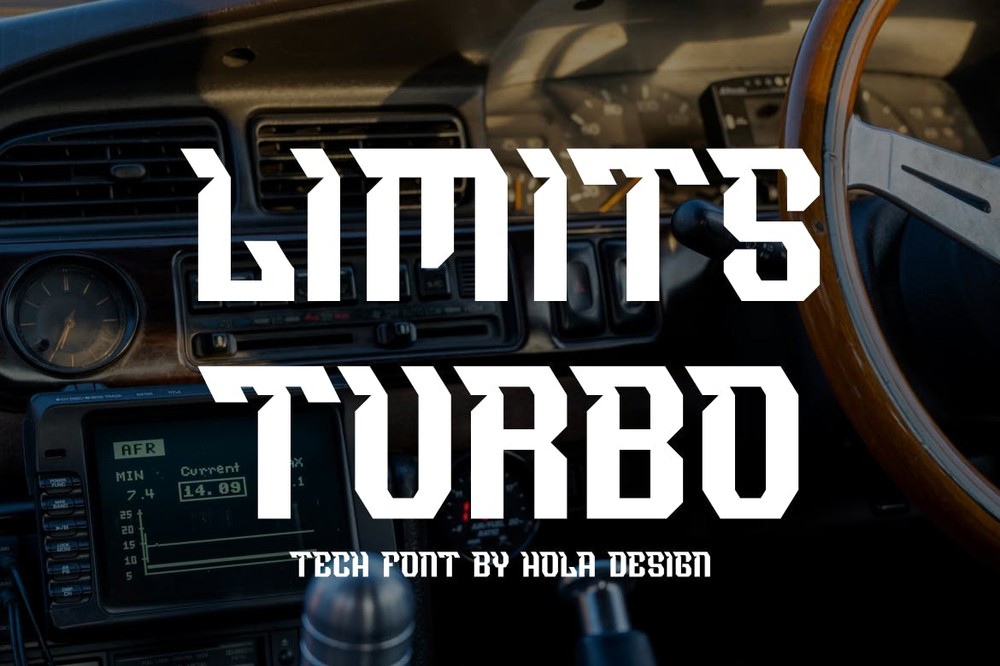 Limits Turbo Font