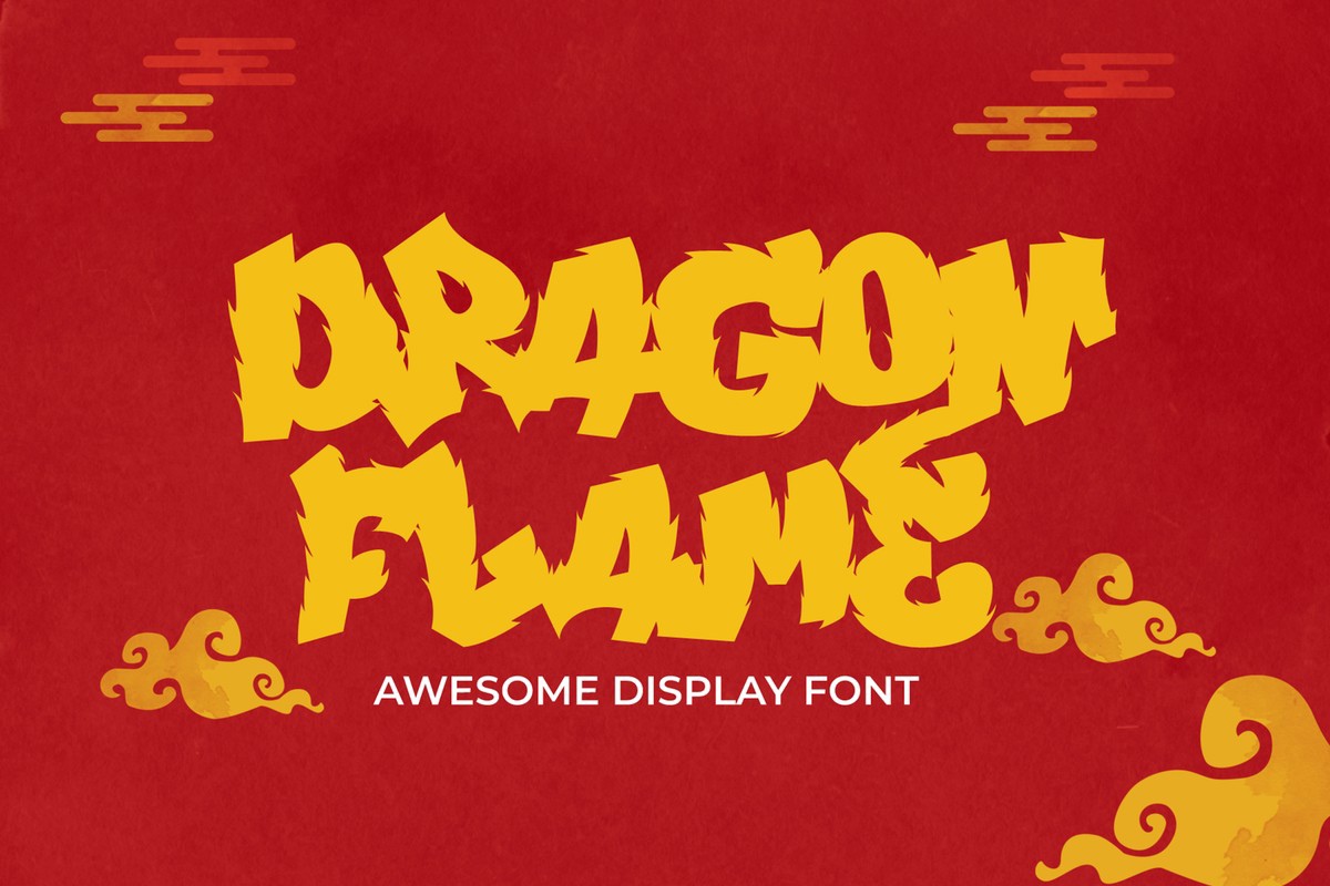 Dragon Flame Font