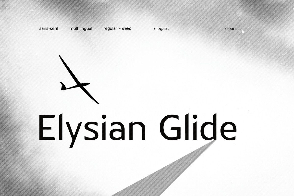 Elysian Glide Font