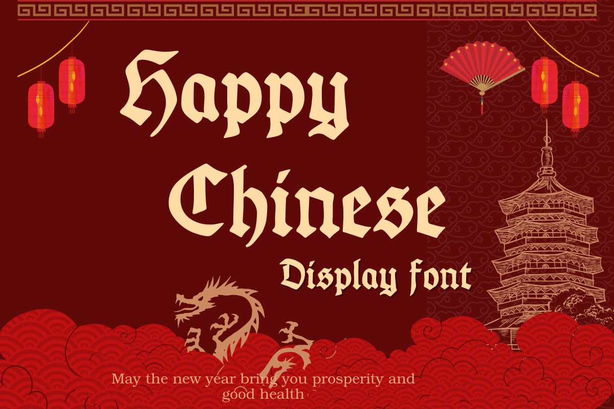 Happy Chinese Font