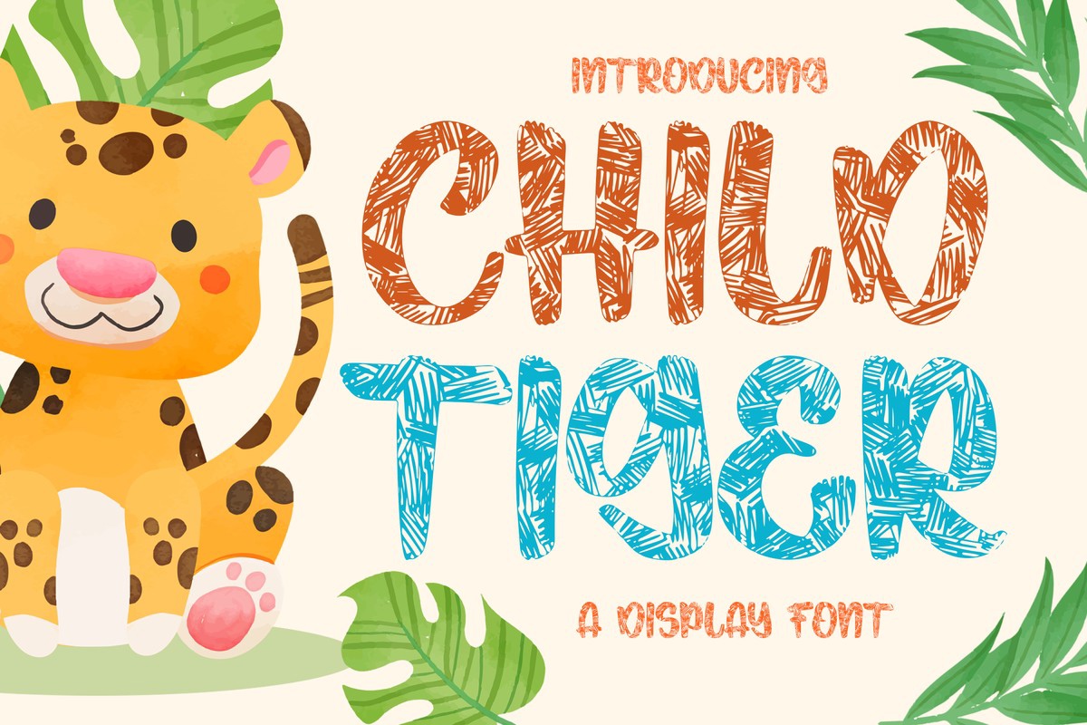 Child Tiger Font