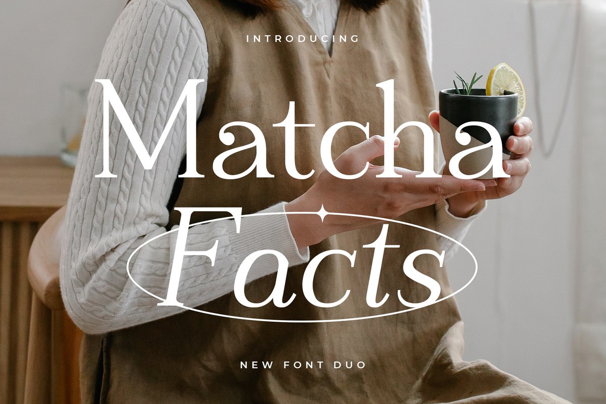 Matcha Facts Font