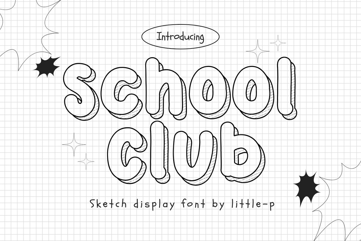 School Club Font