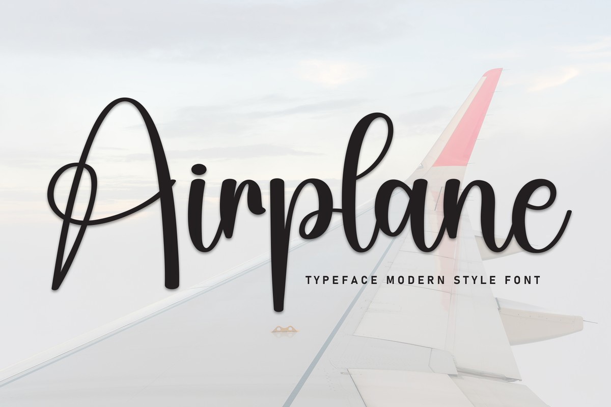 Airplane Font