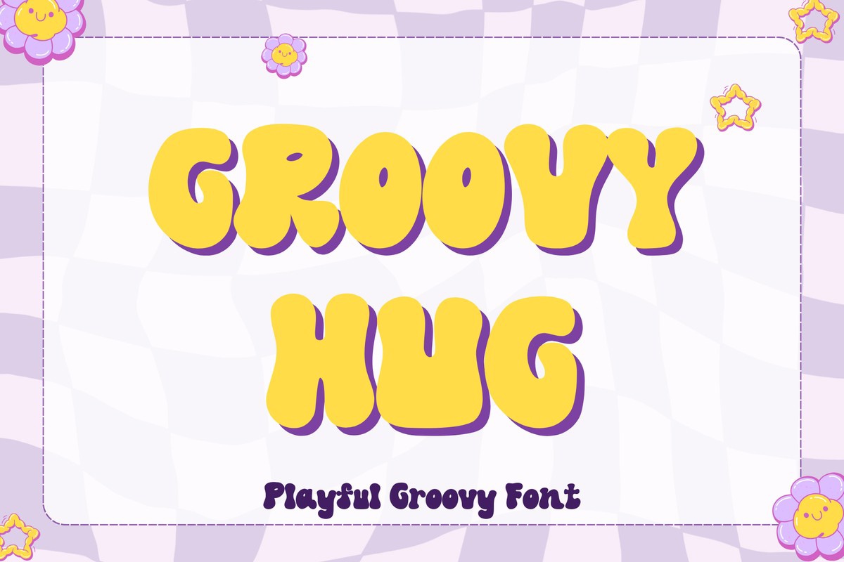 Groovy Hug Font