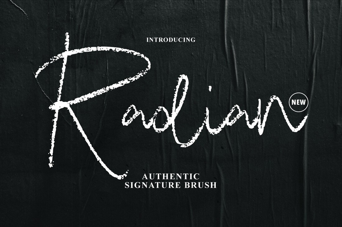 Radian Font