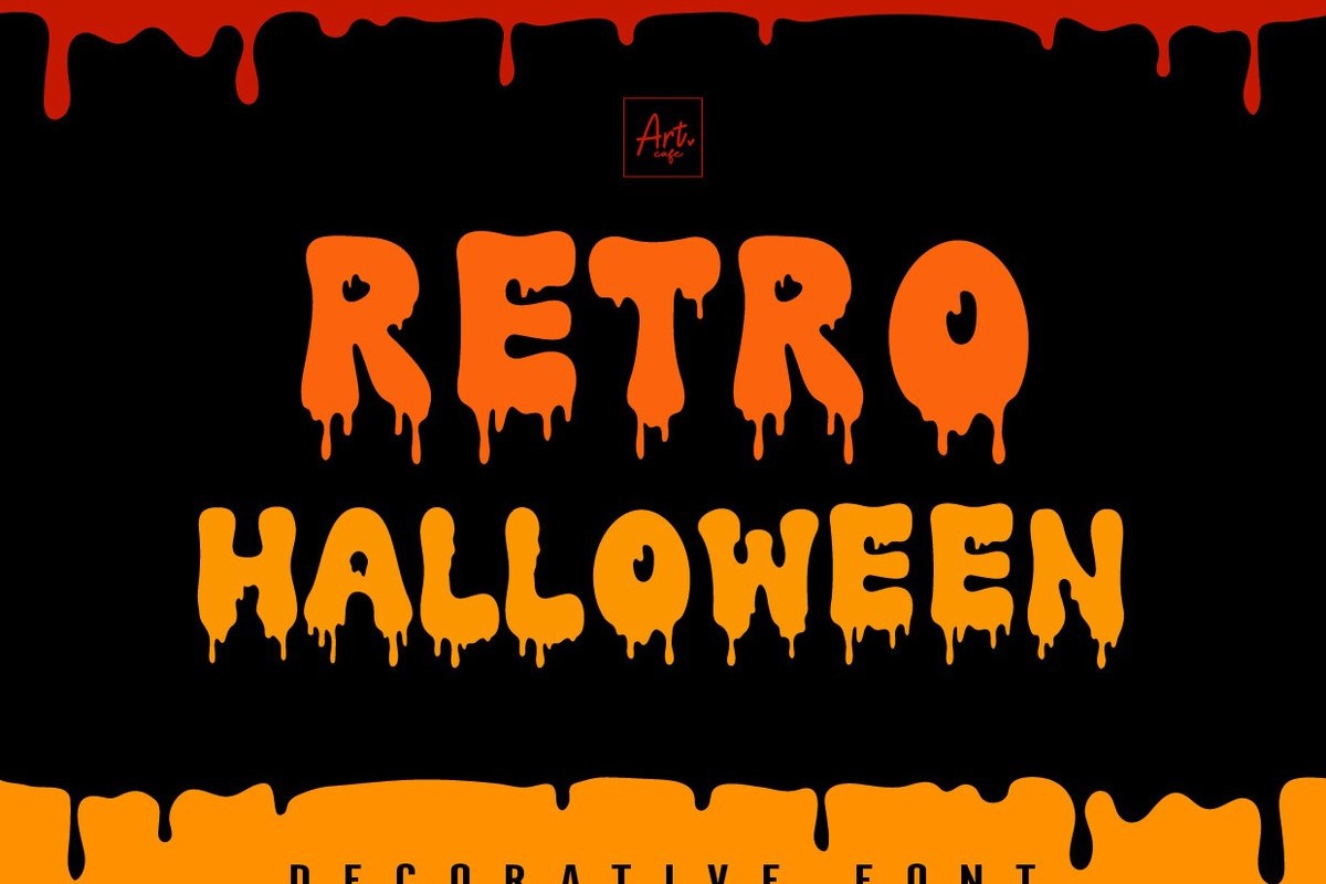 Retro Halloween Font