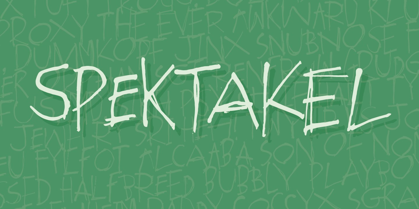 Spektakel Font