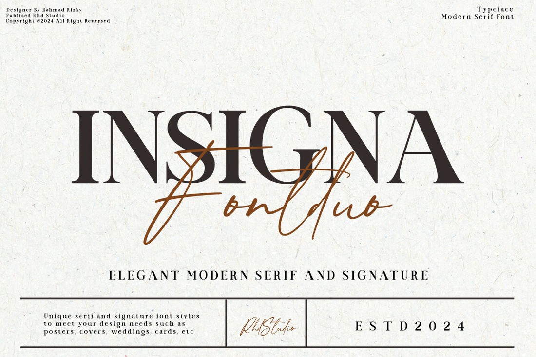 Insigna Font