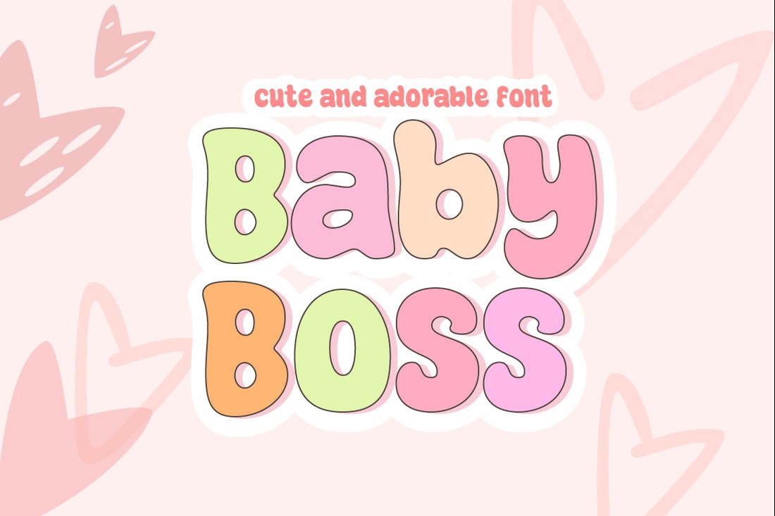 Baby Boss Font