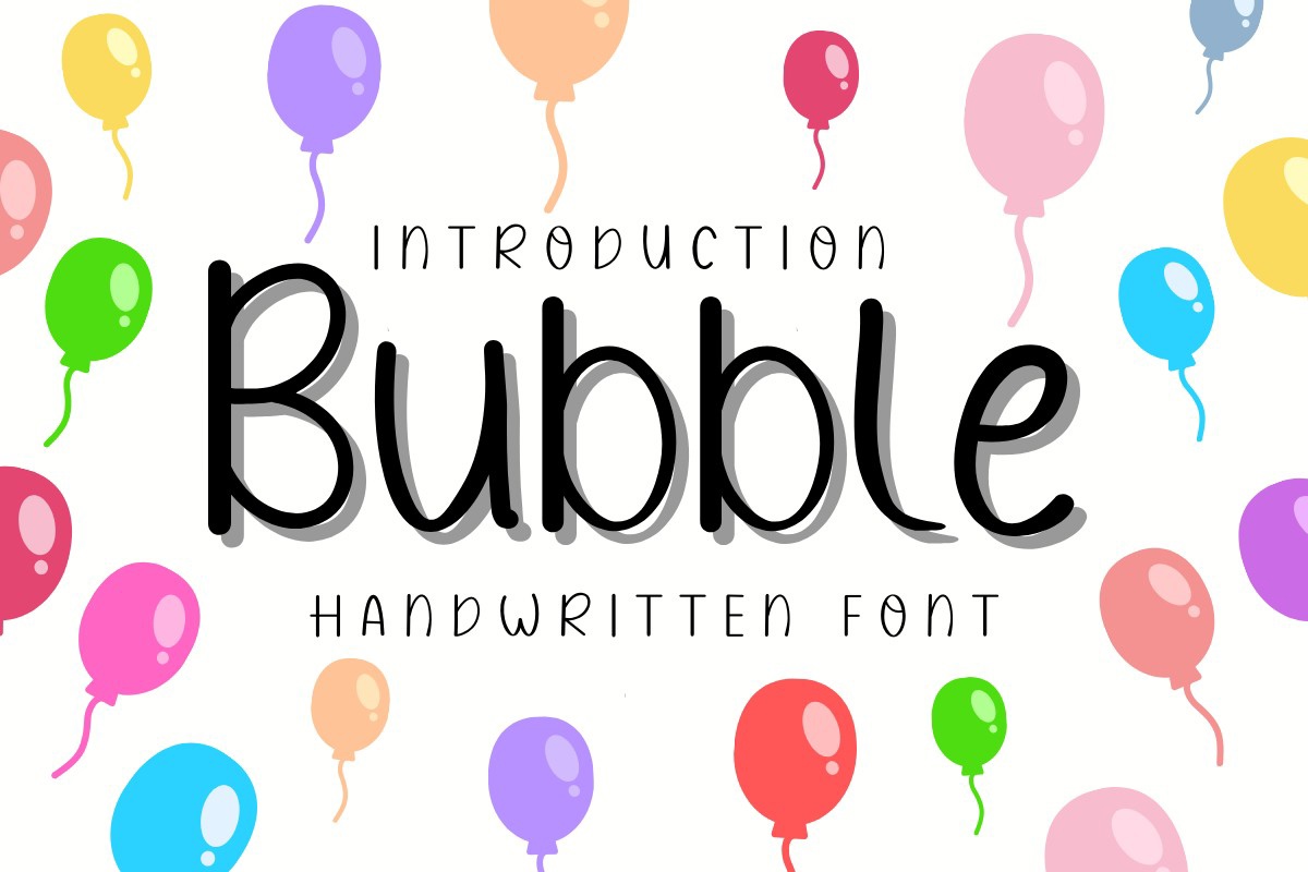 Bubble Font