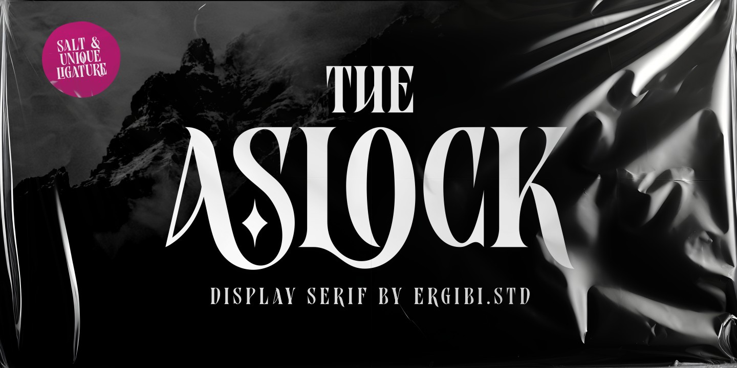 Aslock Font