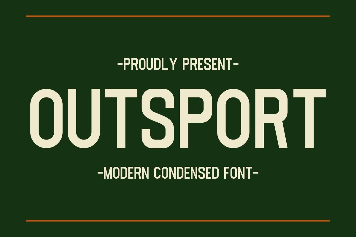 Outsport Font