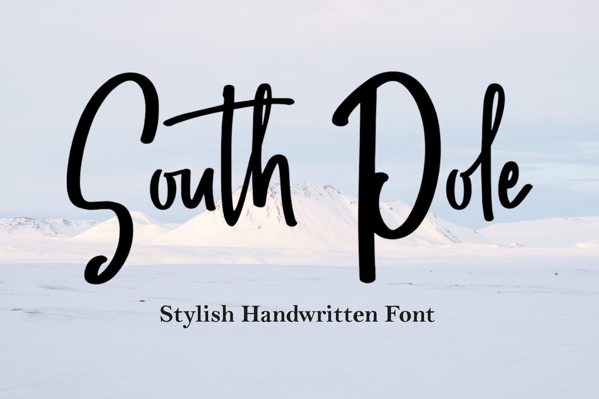 South Pole Font
