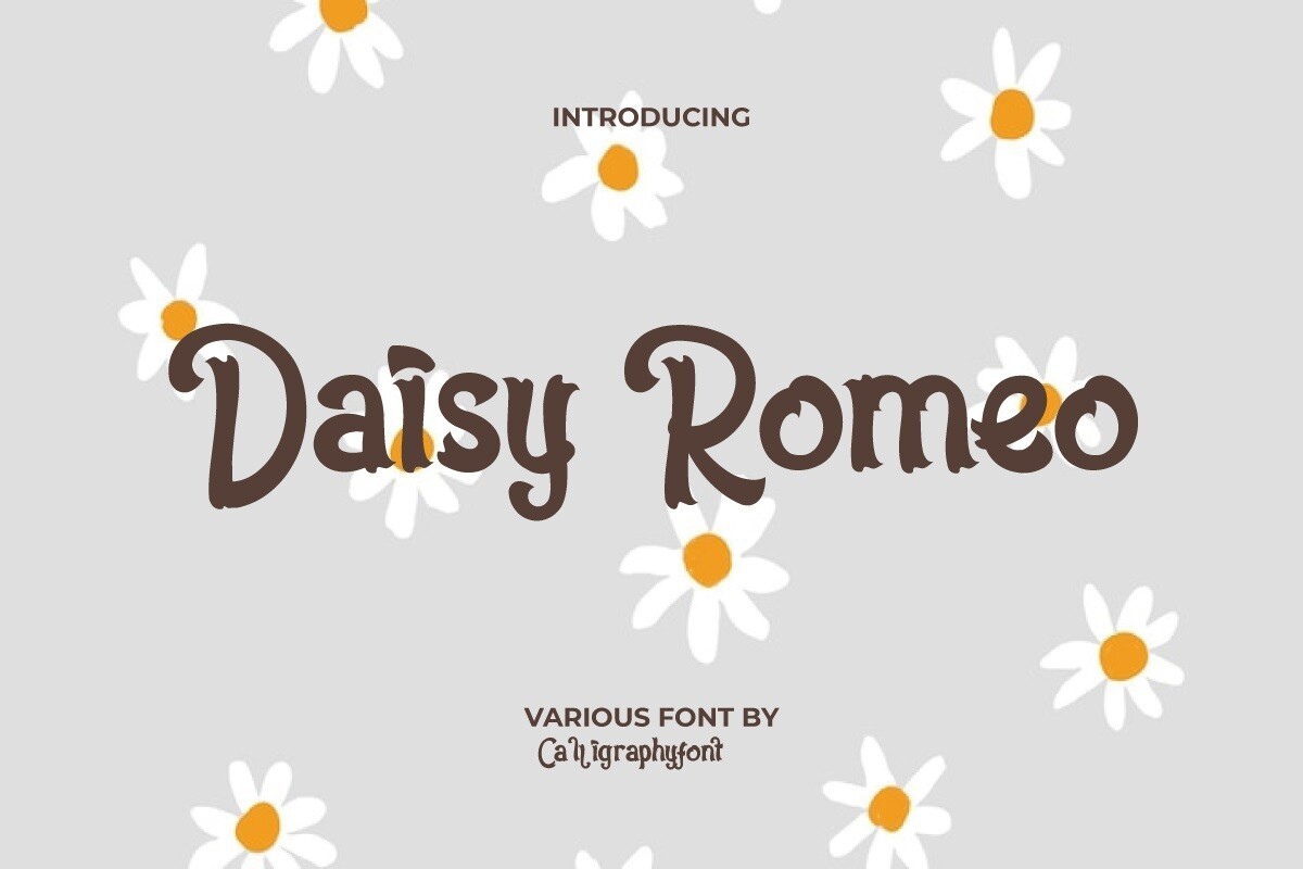 Daisy Romeo Font