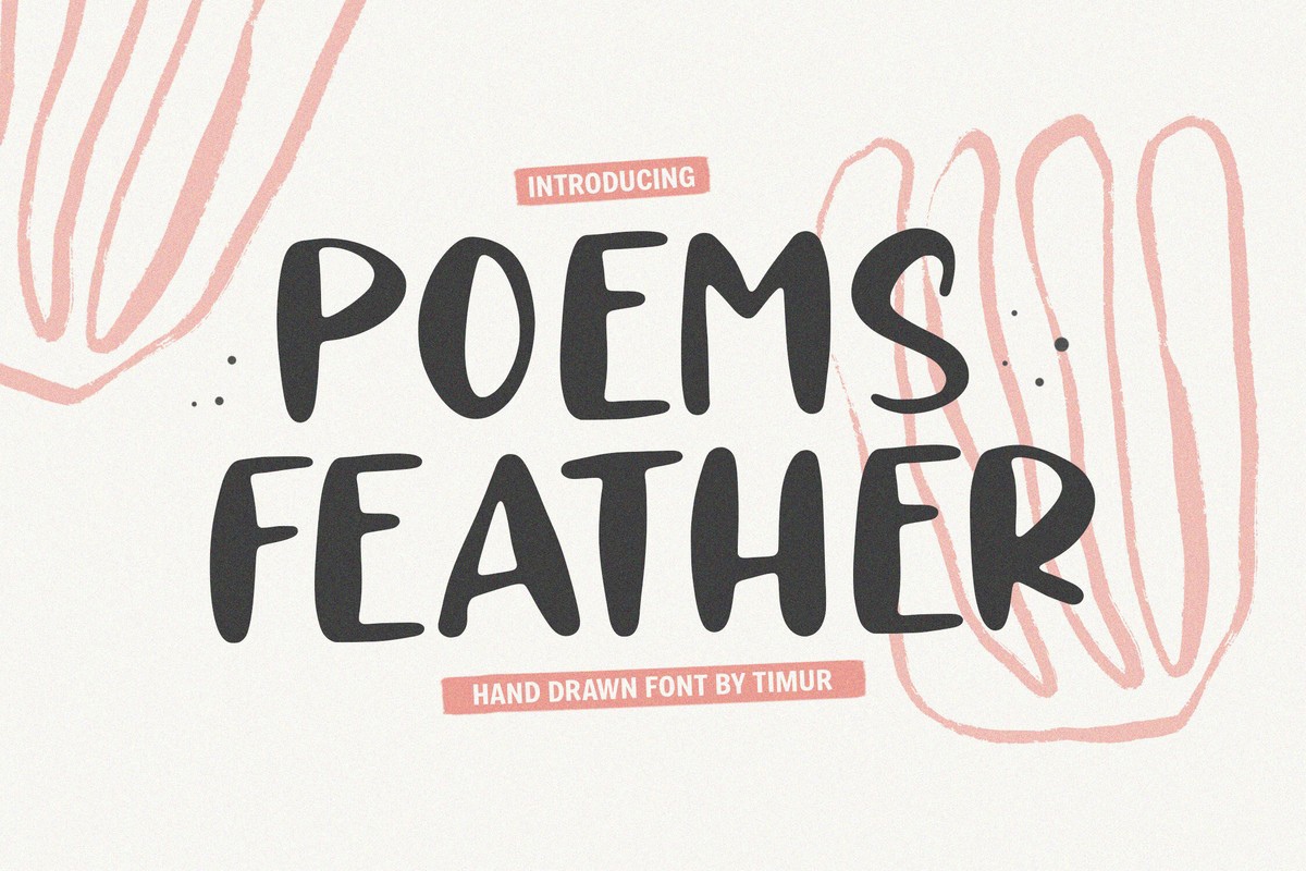 Poems Feather Font