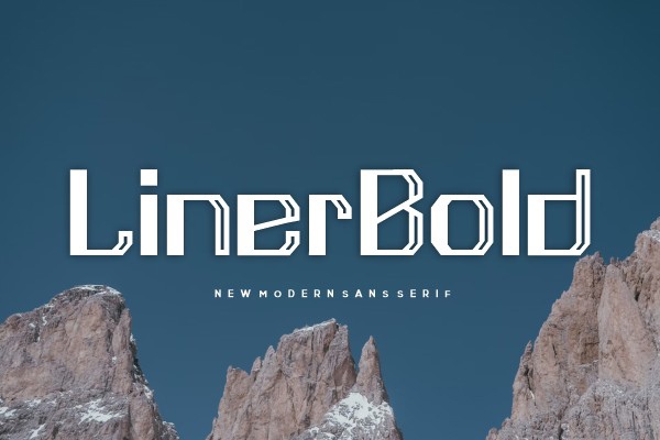 Linerbold Font