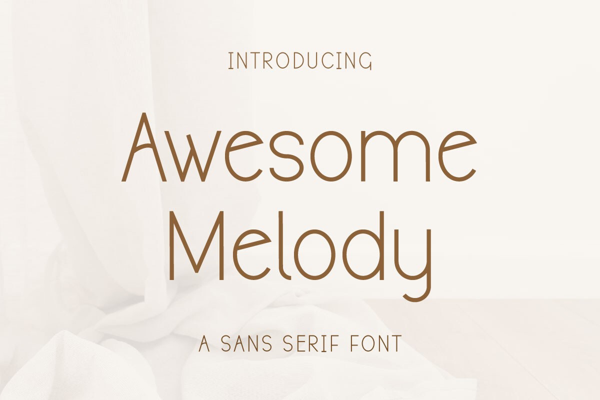 Awesome Melody Font