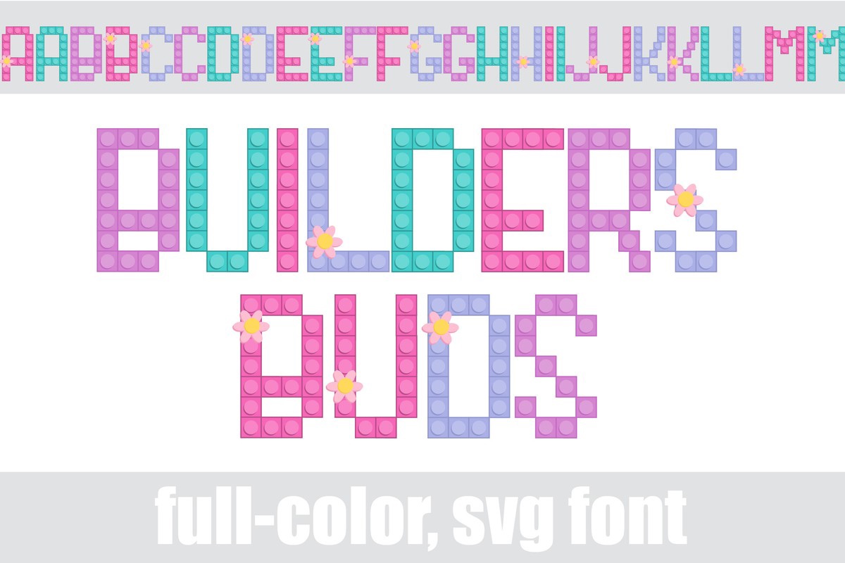 Builders Buds CF Font
