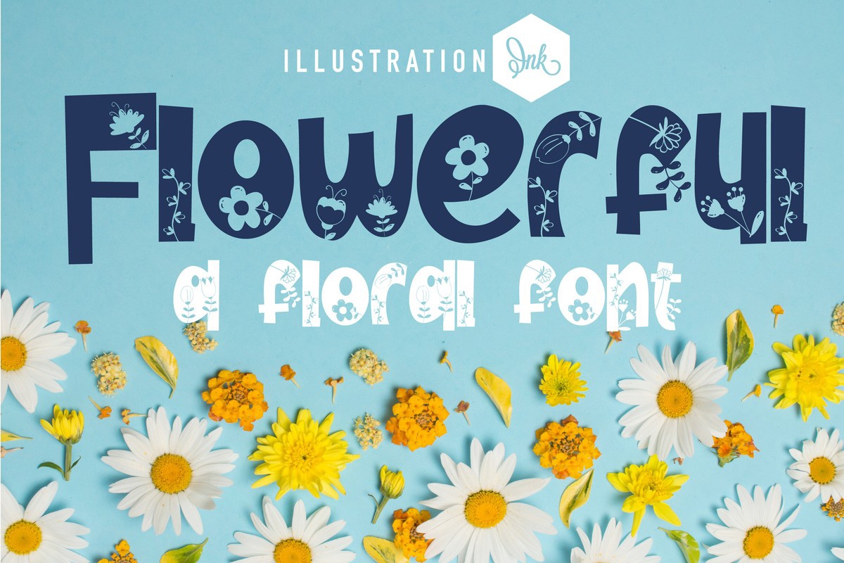 ZP Flowerful Font
