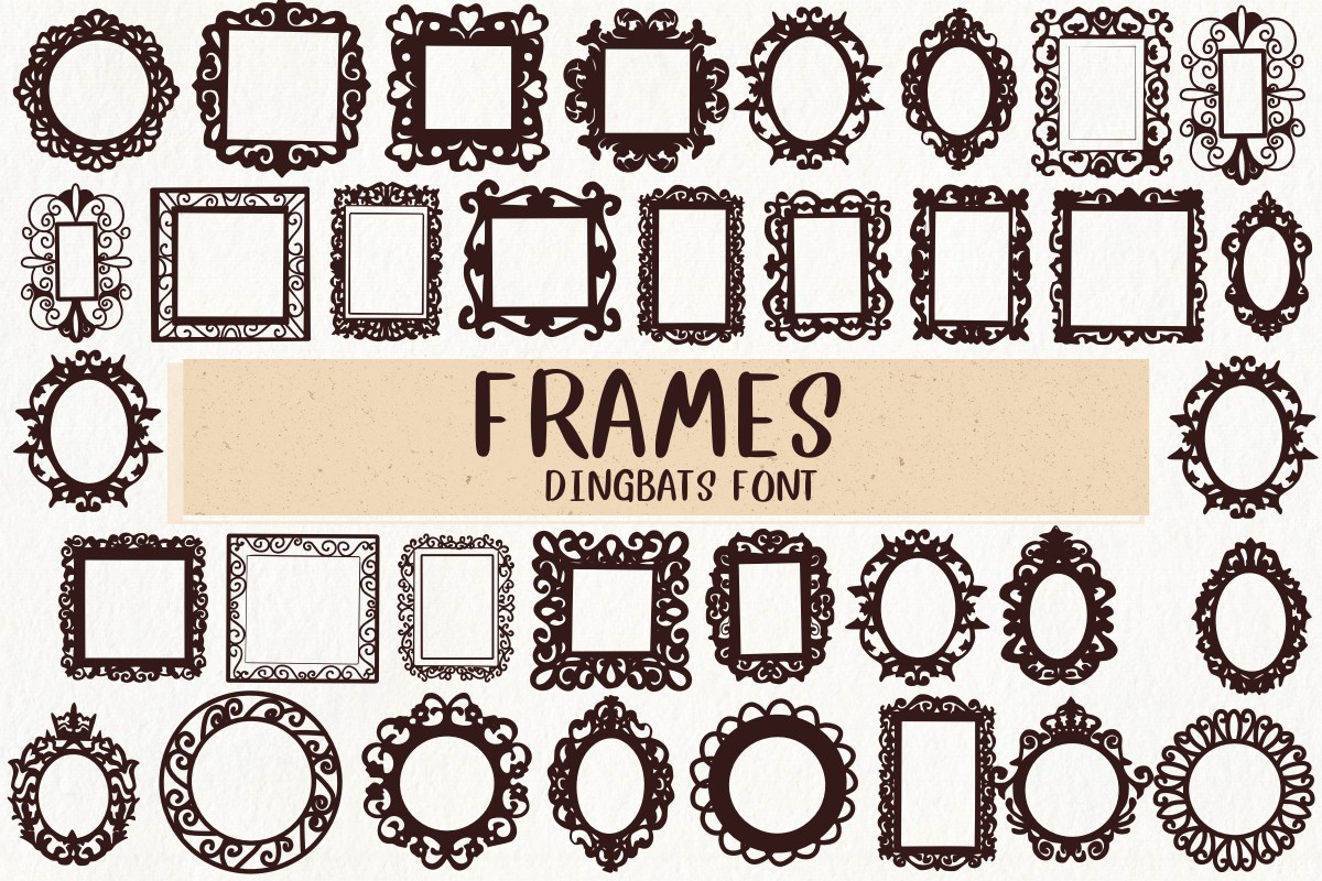 Frames Font