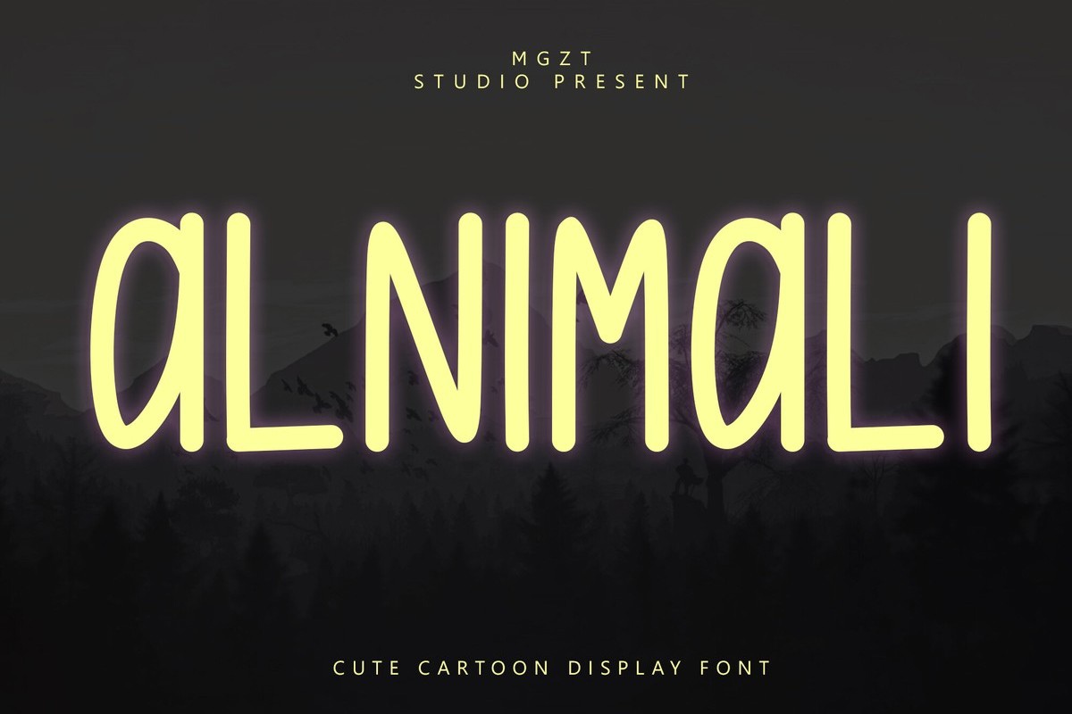 Alnimali Font