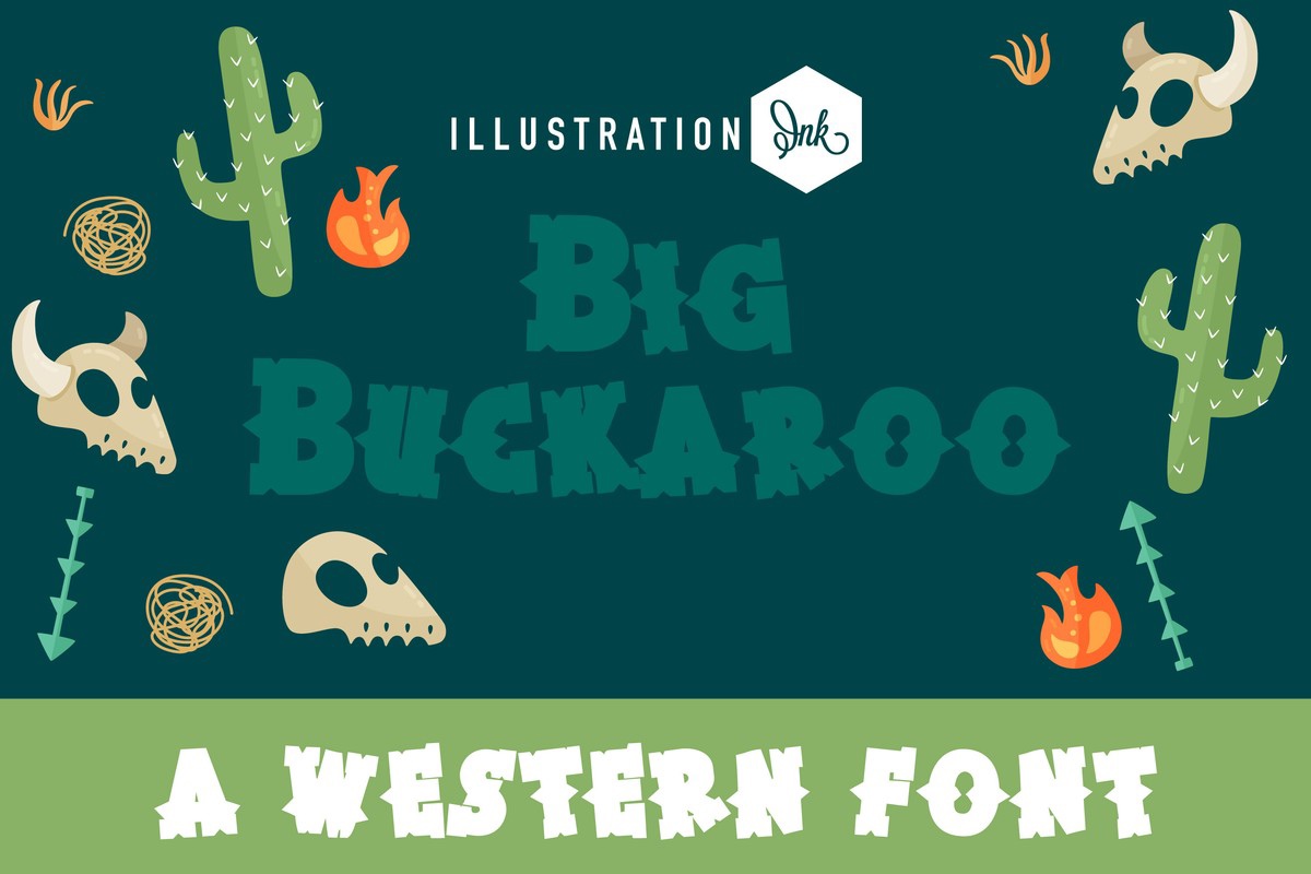 ZP Big Buckaroo Font