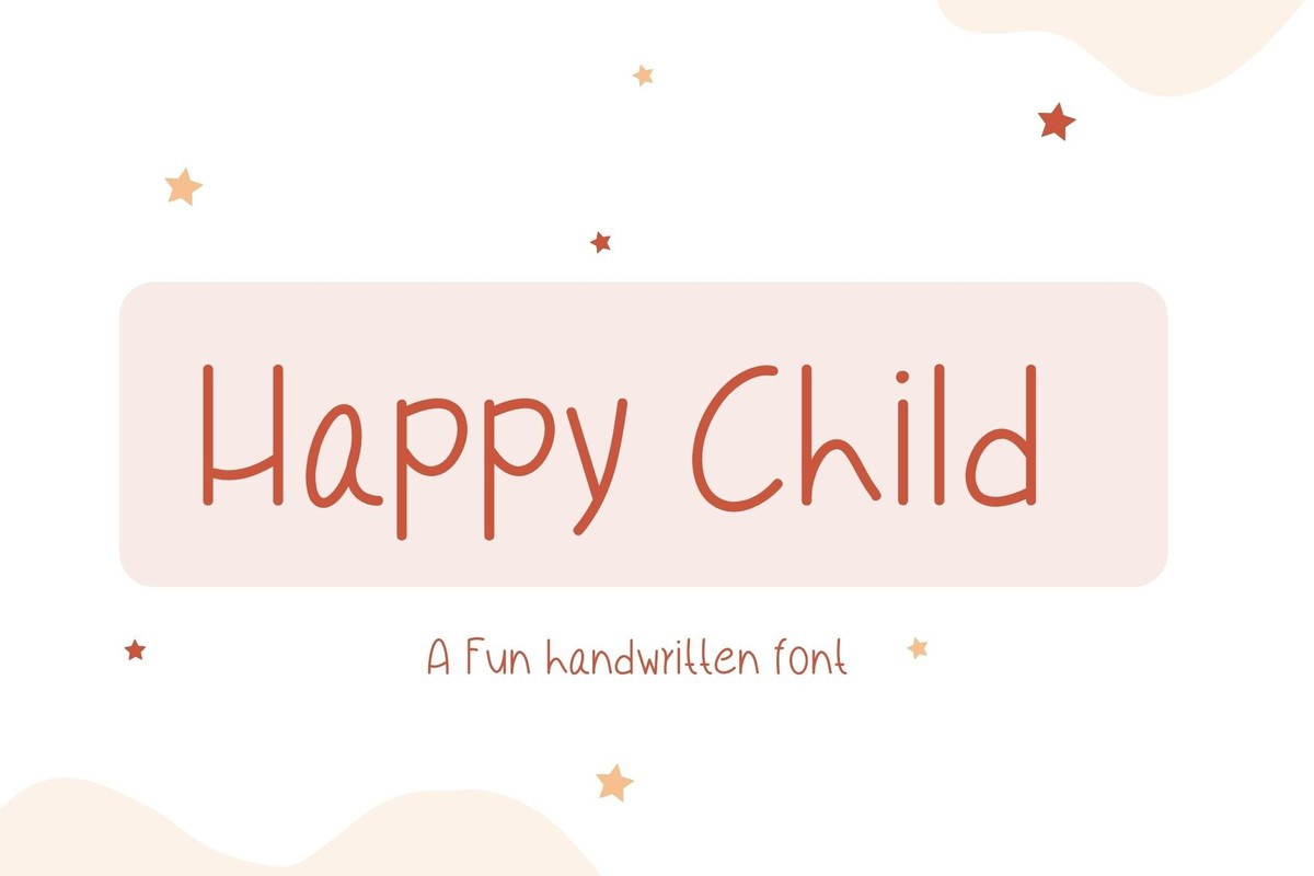 Happy Child Font