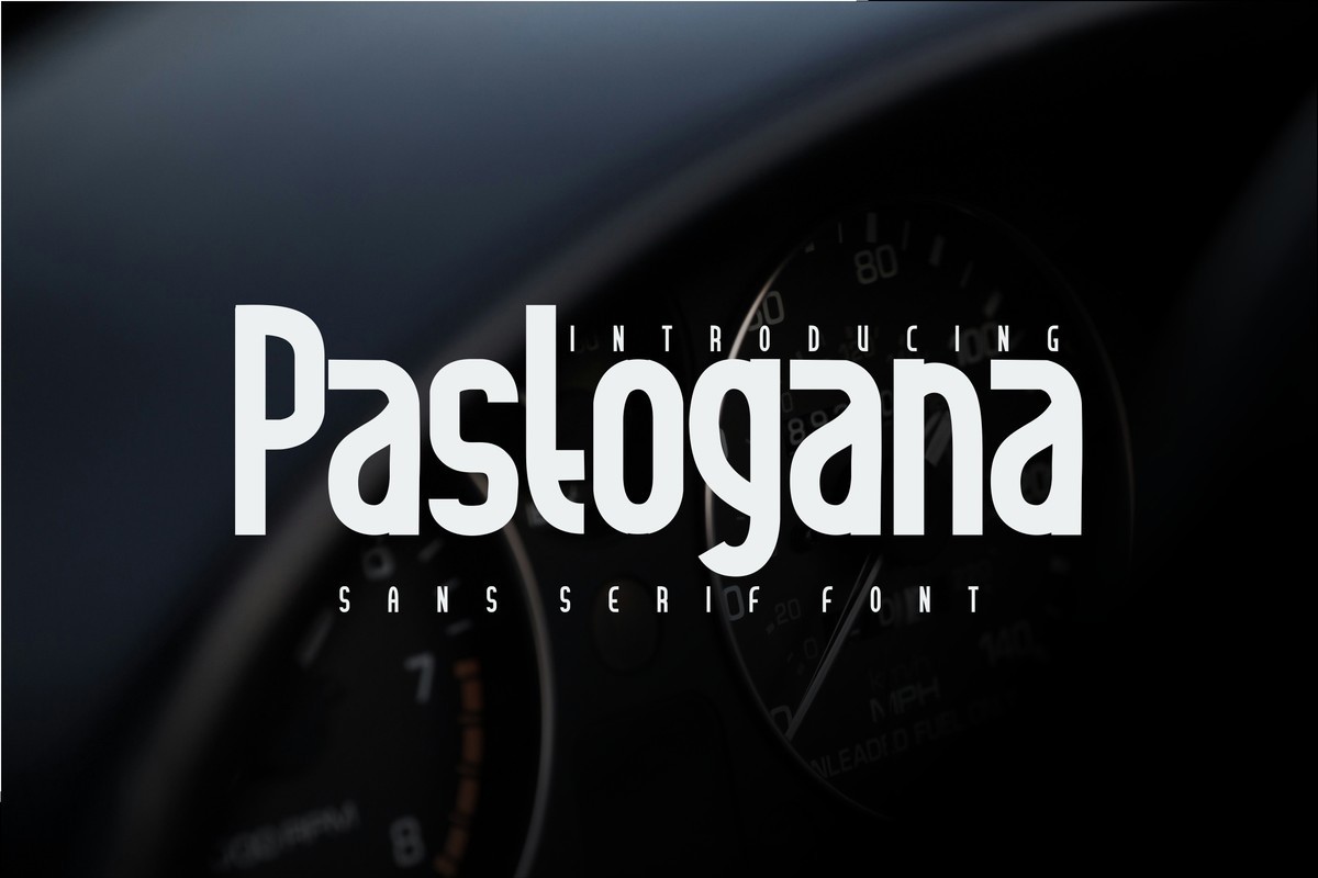 Pastogana Font