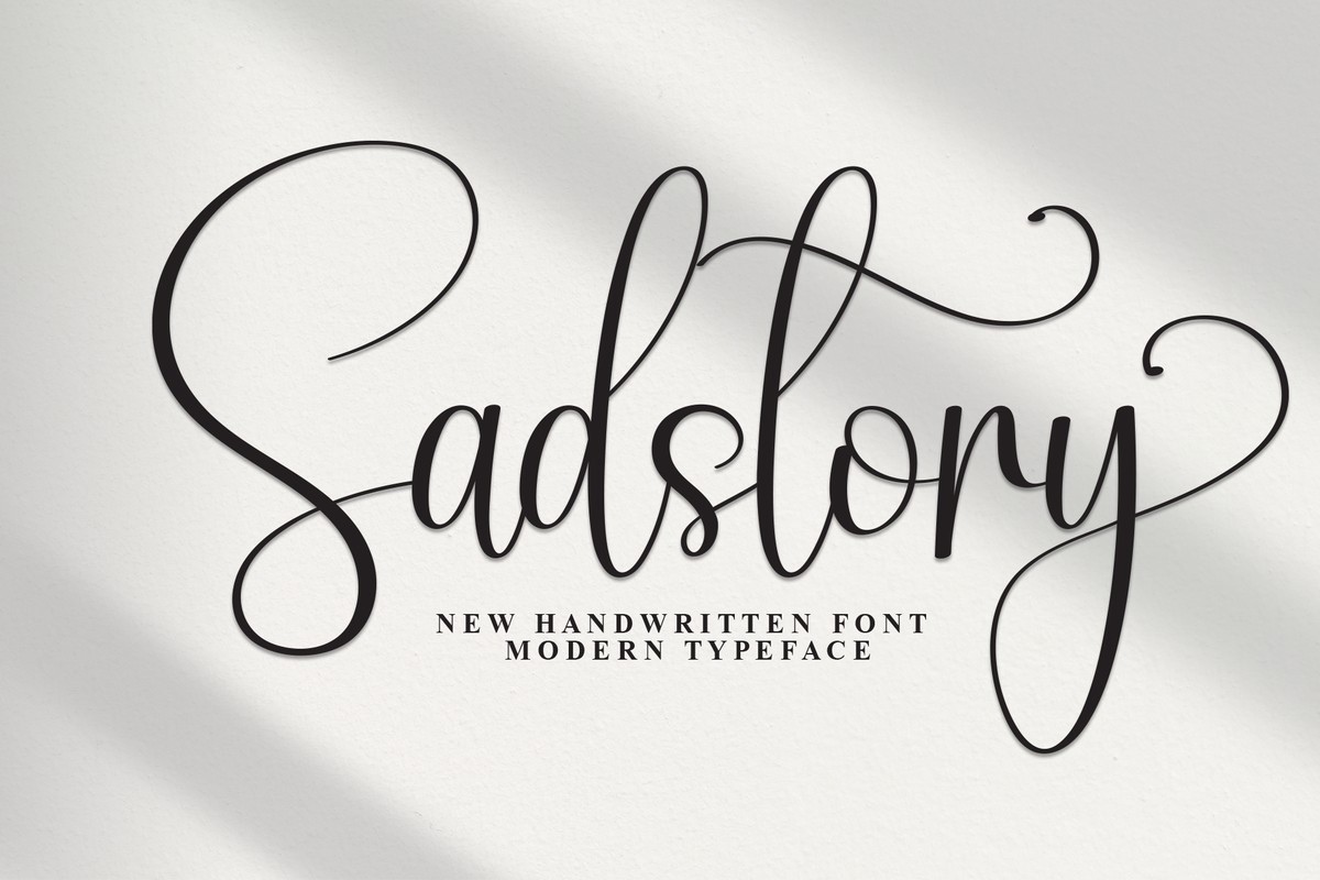 Sadstory Font