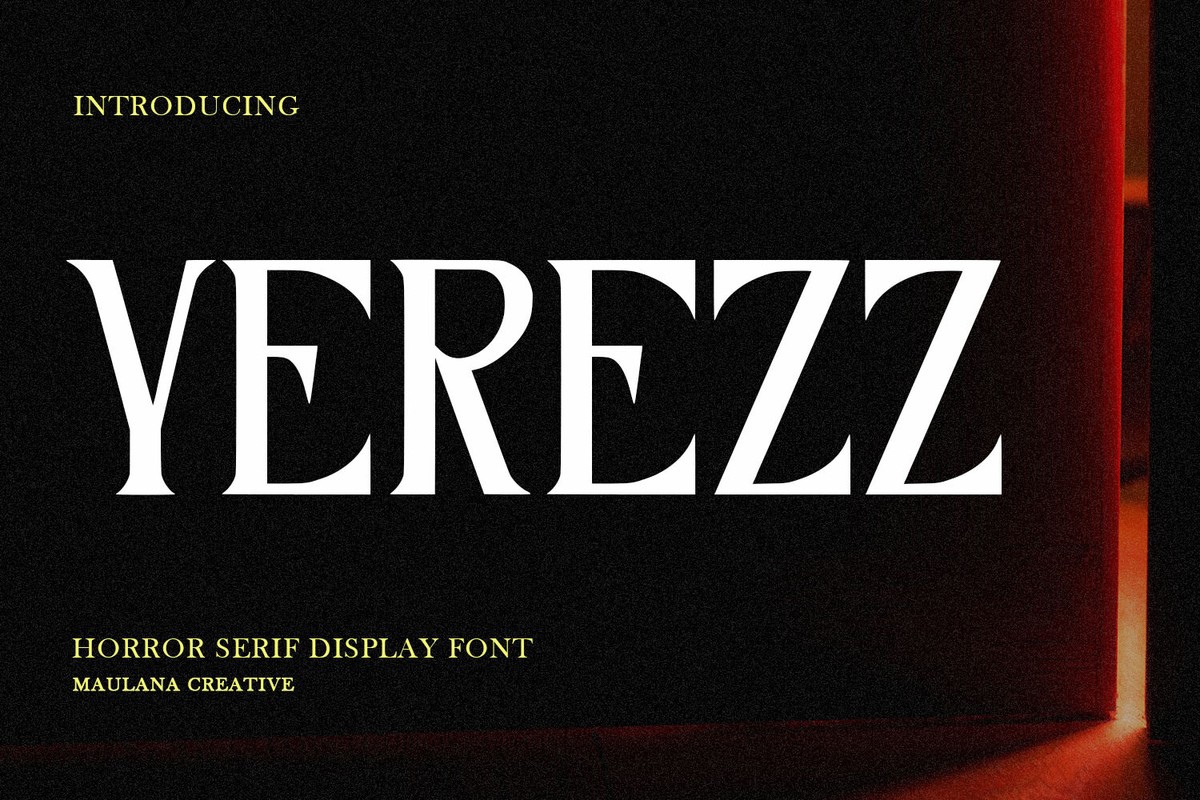 Yerezz Font