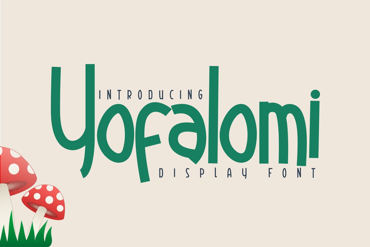 Yofalomi Font